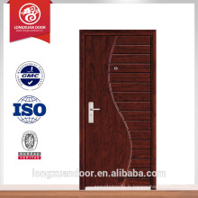 Porte de sécurité en acier et bois porte en bois extérieur porte blindée en bois